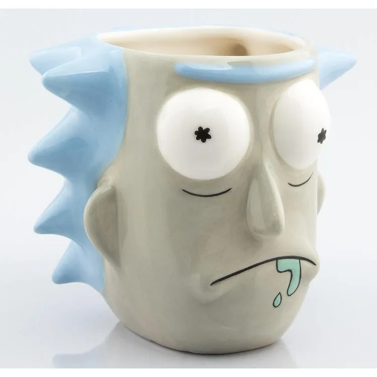 MACMUG RICK MORTY 3D HEAD SERAMİK KUPA