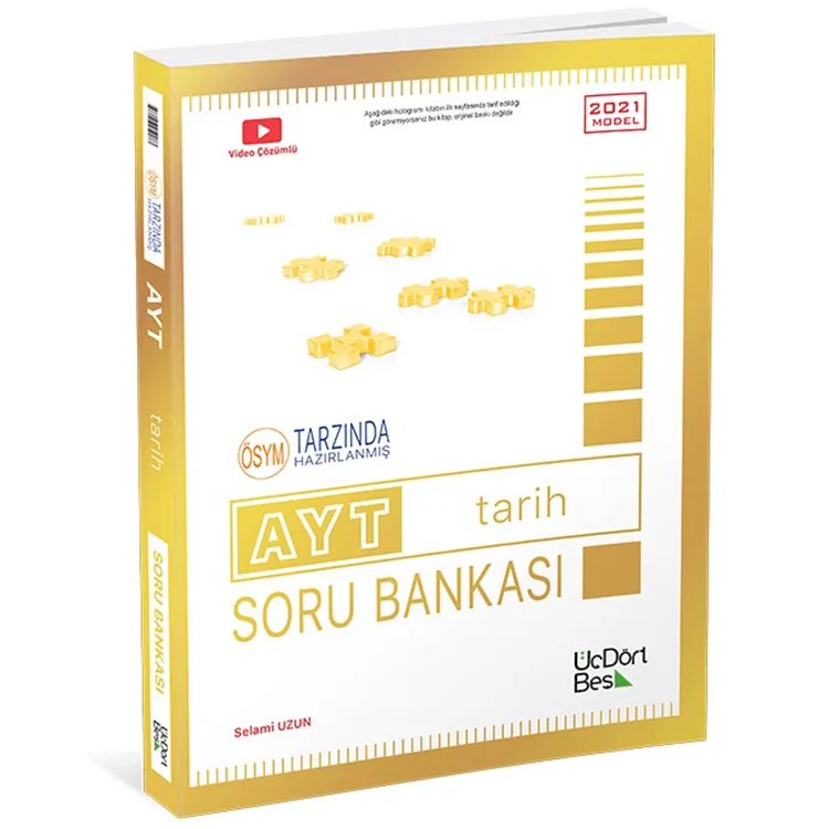 ÜÇDÖRTBEŞ AYT TARİH SORU BANKASI