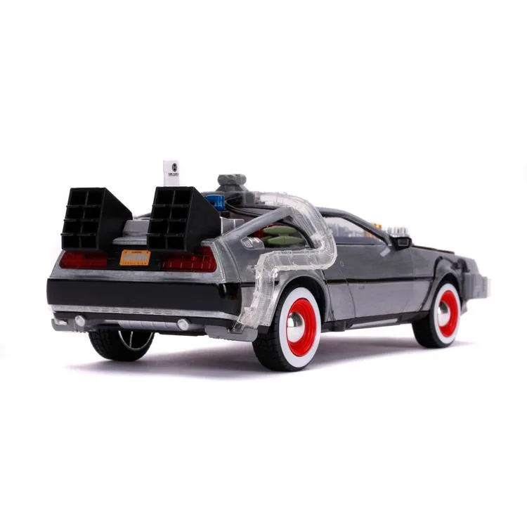 SİMBA JADA 3255027 GELECEĞE DÖNÜŞ III 1:24 TIME MACHINE DIE-CAST MODEL ARABA KUTULU 8+