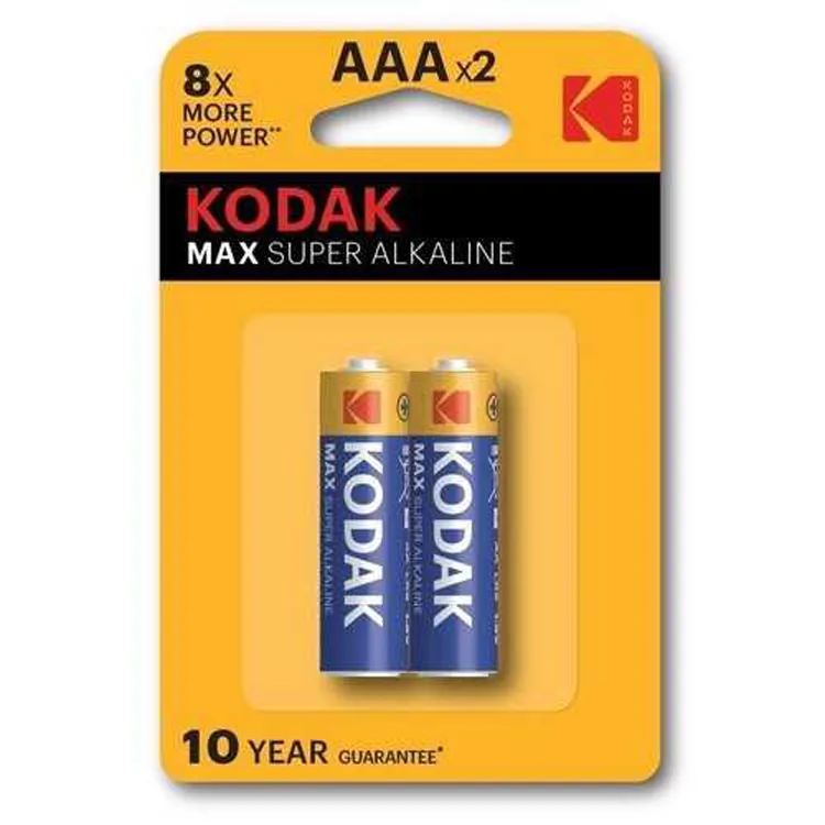 KODAK MAX SUPER ALKALİN AAA 2'Lİ