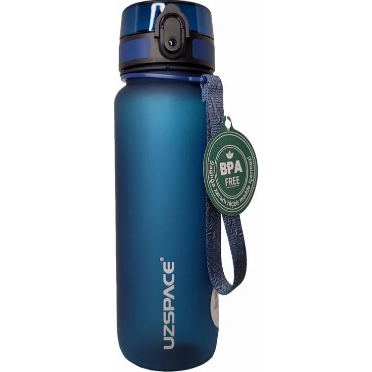 UZSPACE MATARA TRITAN SOFT TOUCH 3026 500 ML PETROL BLUE