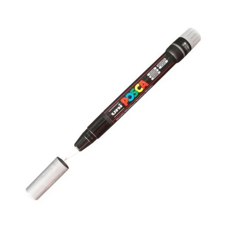 UNİ POSCA SU BAZLI POSTER MARKER PCF-350 GÜMÜŞ