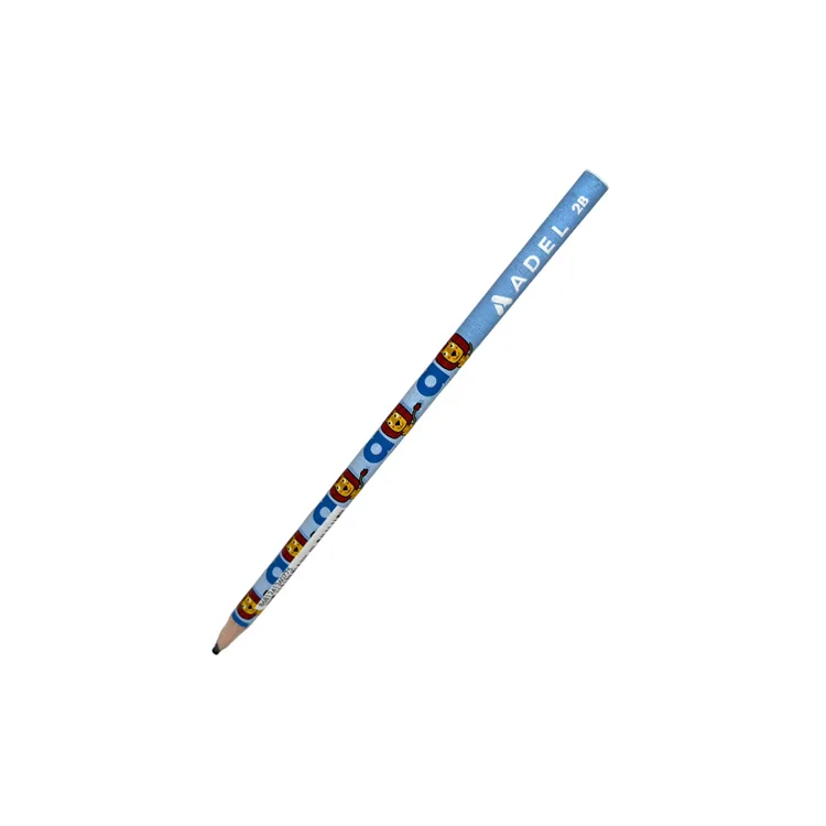 ADEL KURŞUN KALEM PASTEL HARFLER 2B TEKLİ - 2061000027