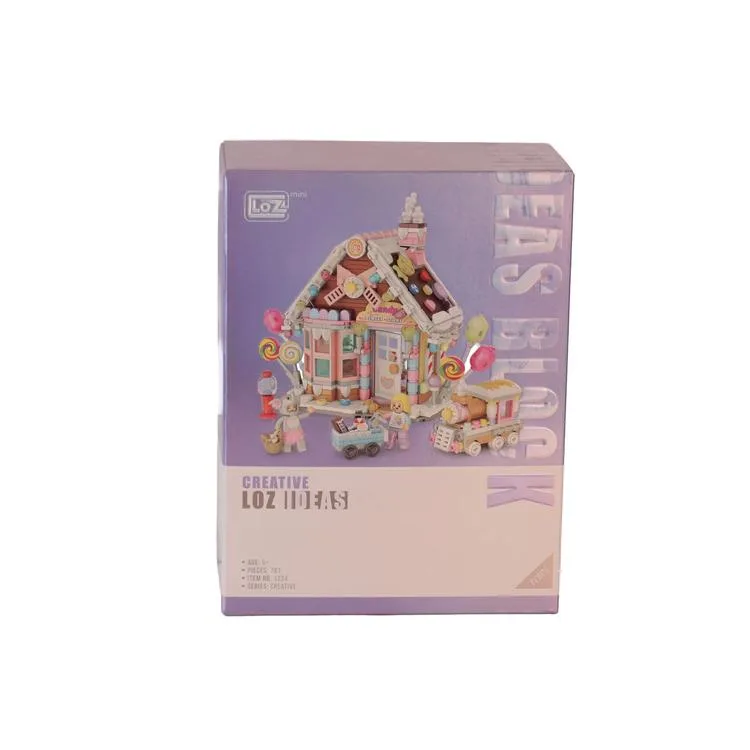 VAGONLIFE LOZ 1224 ŞEKER EVİ 781 PARÇA BLOCK OYUNCAK 3+
