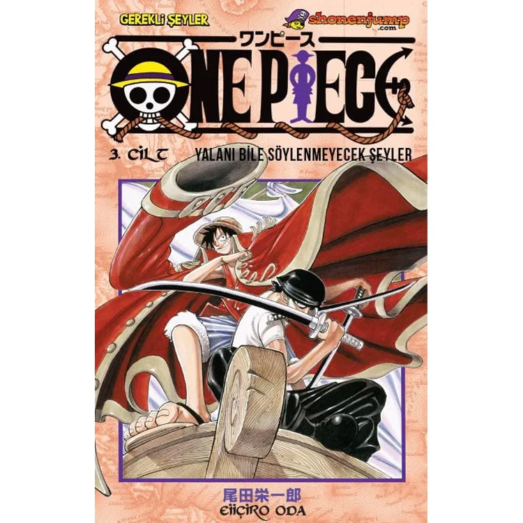 ONE PIECE 3. CİLT - YALANI BİLE SÖYLENMEYECEK ŞEYLER