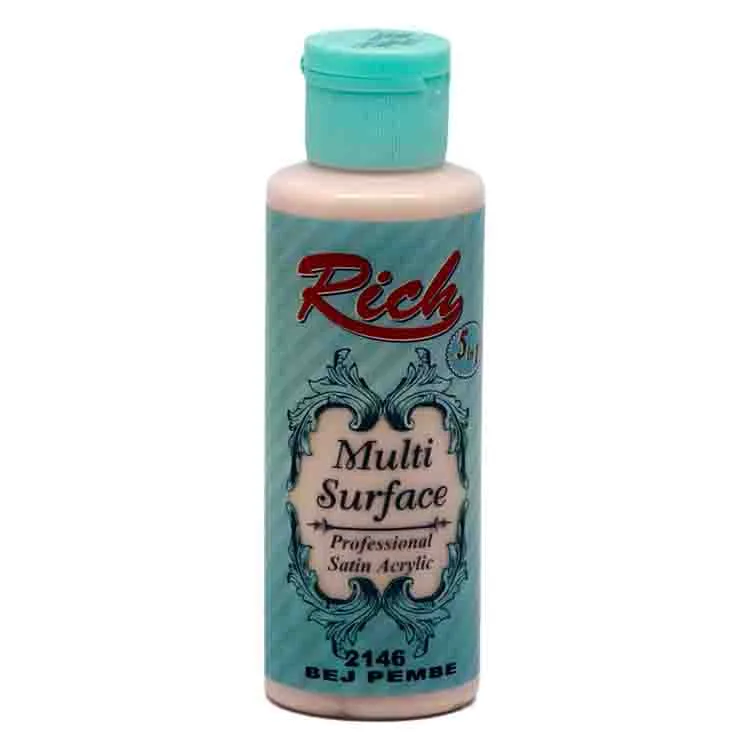 RİCH MLS-120-2146 MULTİ SURFACE 120 CC BEJ PEMBE