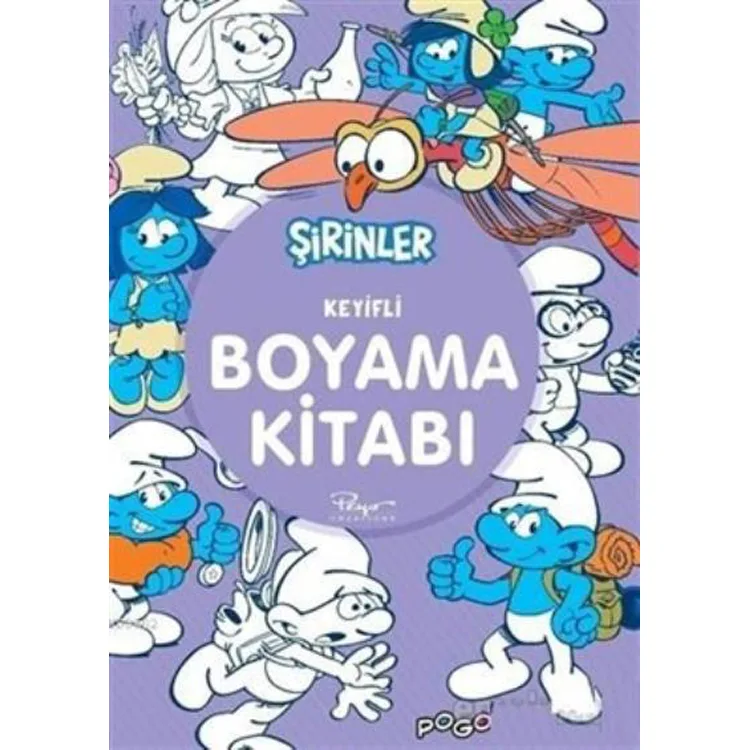 KEYİFLİ BOYAMA KİTABI - ŞİRİNLER