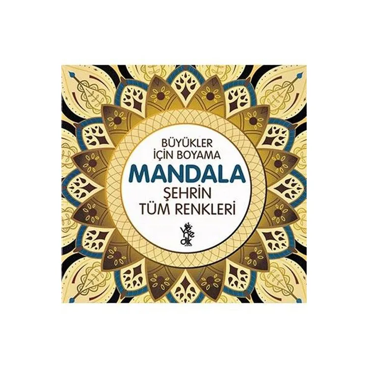 BÜYÜKLER İÇİN BOYAMA KİTABI MANDALA - ŞEHRİN TÜM RENKLERİ