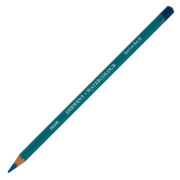 DERWENT NEW WATERCOLOUR PENCIL- SULUBOYA KALEMİ- SPECTRUM BLUE 32