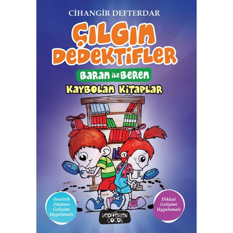 ÇILGIN DEDEKTİFLER BARAN İLE BEREN KAYBOLAN KİTAPLAR