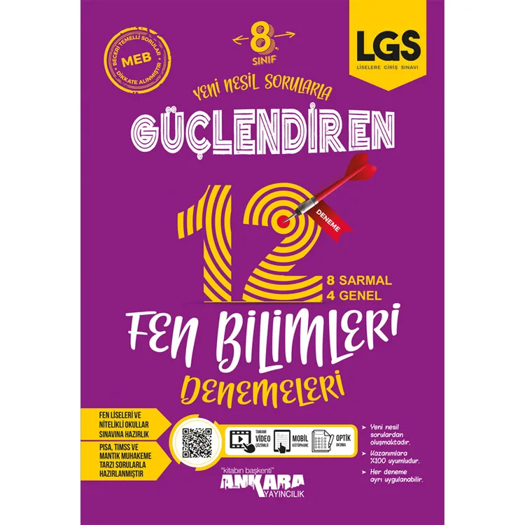 ANKARA 8.SINIF FEN BİLİMLERİ GÜÇLENDİREN DENEME