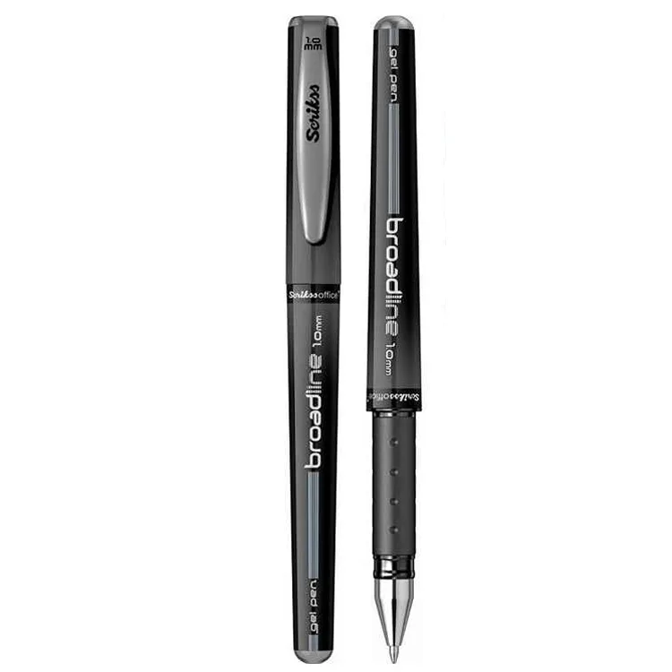 SCRIKSS BROADLİNE JEL KALEM 1.0mm SİYAH