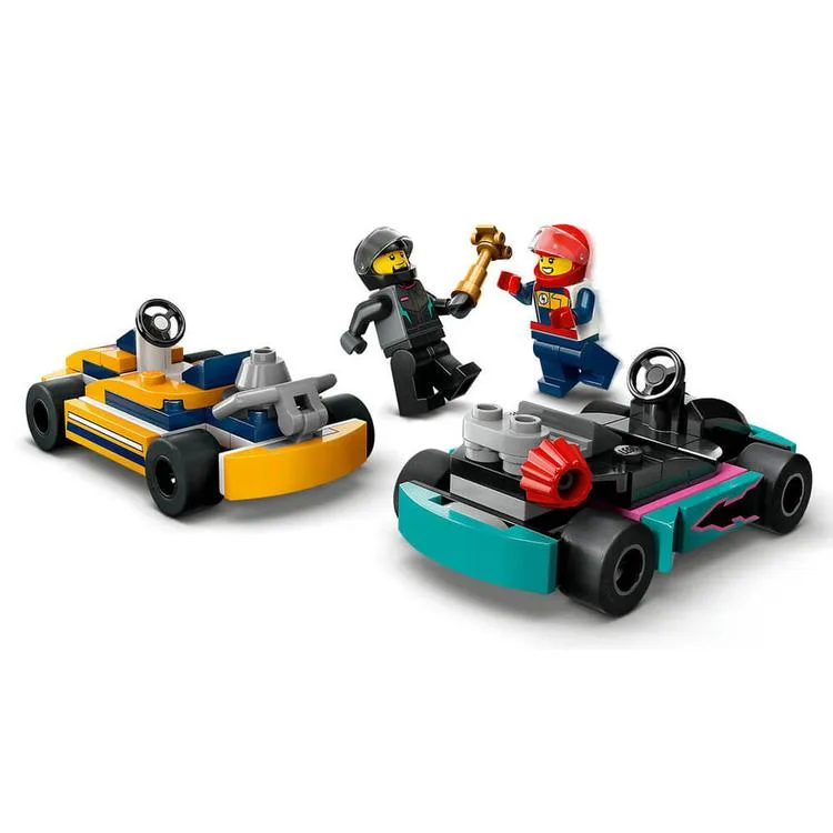 LEGO CITY 60400 GO KART VE YARIŞ SÜRÜCÜLERİ 99 PARÇA 5+