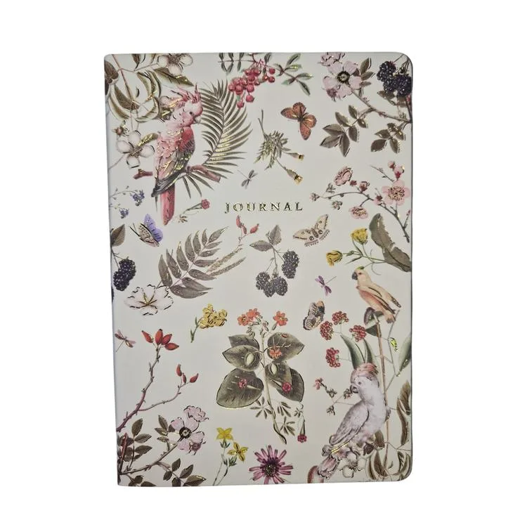 VICTORIA'S JOURNALS SMYTH ART 126-2786 ESNEK KAPAK A5 100gr. 120YP. ÇİZGİLİ YALDIZ KENAR DEFTER