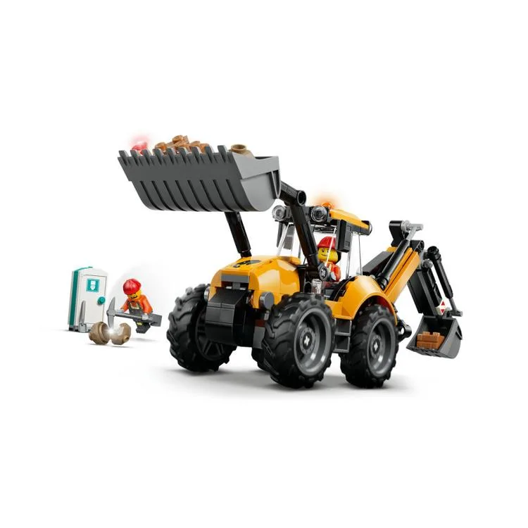 LEGO CITY 60480 BACKHOE LOADER 301 PARÇA 7+