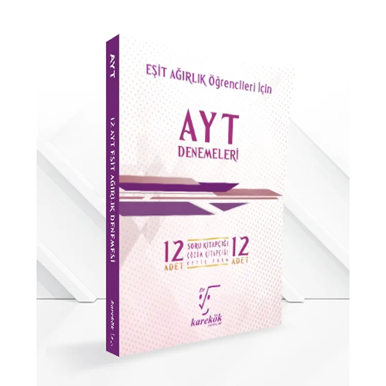 KAREKÖK AYT EŞİT AĞIRLIK 12'Lİ DENEME