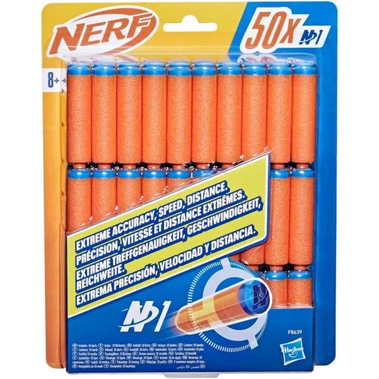 NERF N SERIES F8639 YEDEK SÜNGER MERMİ 50'Lİ 8+