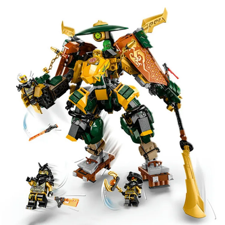 LEGO 71794 NINJAGO LLOYD VE ARIN' İN NİNJA EKİBİ ROBOTLARI 764 PARÇA 9+