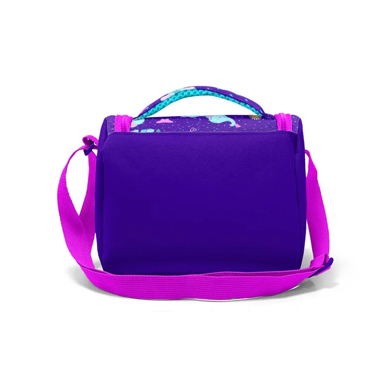 CORAL HIGH 11824 KIDS MOR PEMBE FİL DESENLİ THERMO BESLENME ÇANTASI