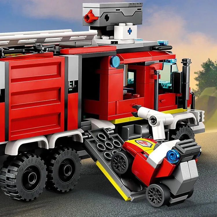 LEGO CITY 60374 İTFAİYE KOMUTA KAMYONU
