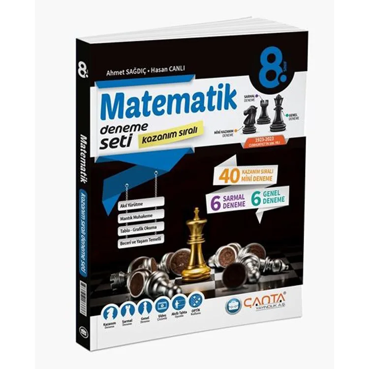 ÇANTA 8. SINIF LGS MATEMATİK KAZANIM SIRALI DENEME SETİ