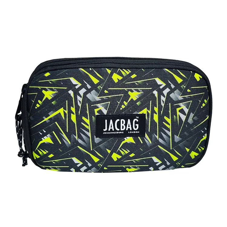 JACBAG DUAL COVER JAC-11 OVAL- ÇİFT KAPAKLI KALEM ÇANTASI