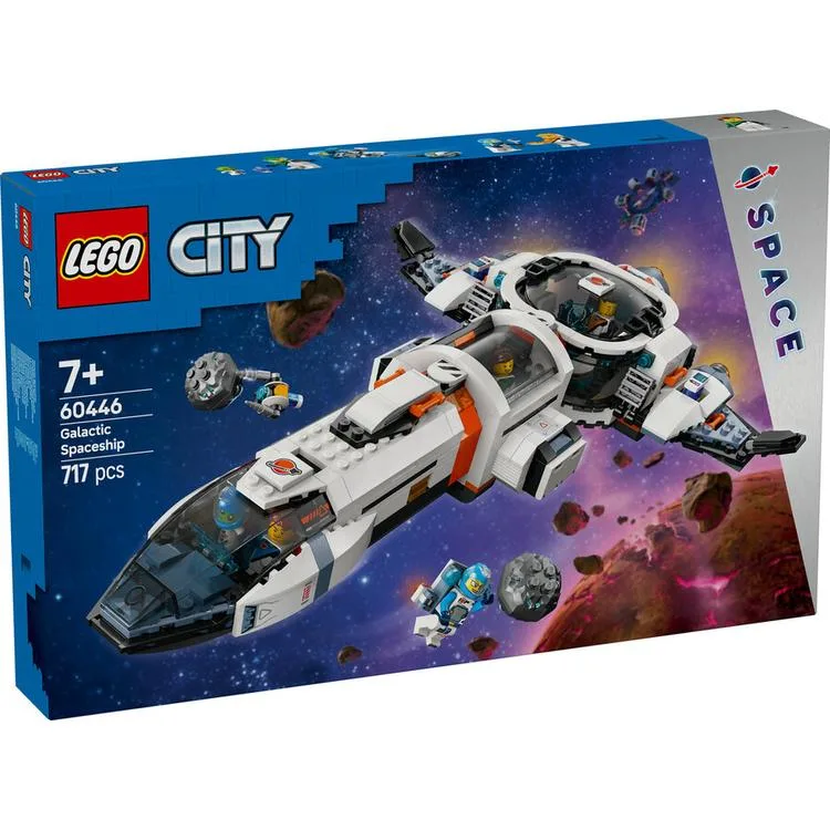 LEGO CITY 60446 GALACTIC SPACESHIP 717 PARÇA 7+