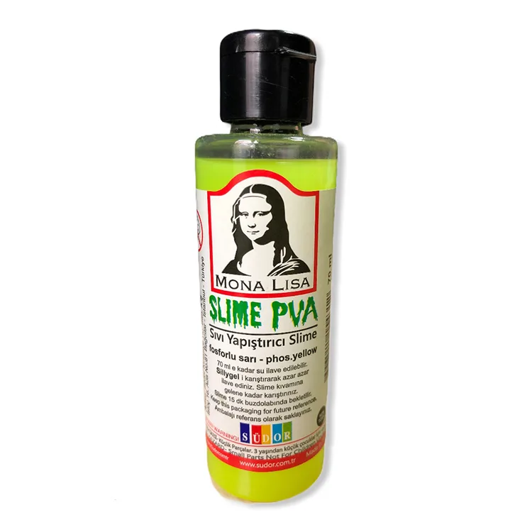 SÜDOR SL-011 SLIME SIVI YAPIŞTIRICI 70 ML FOSFORLU SARI