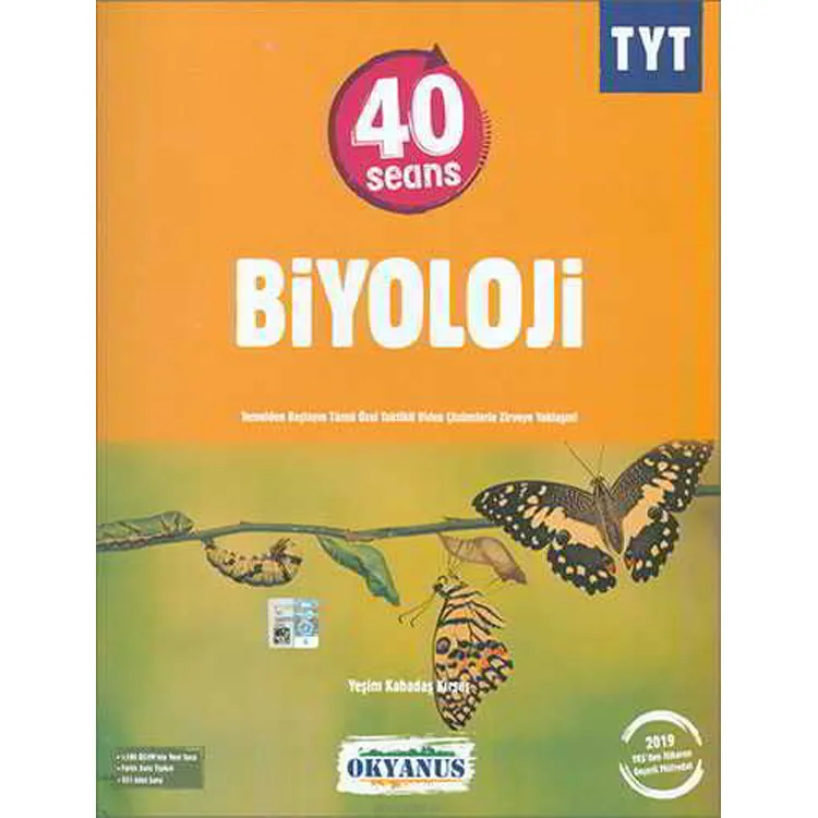 OKYANUS 40 SEANS TYT BİYOLOJİ SORU BANKASI