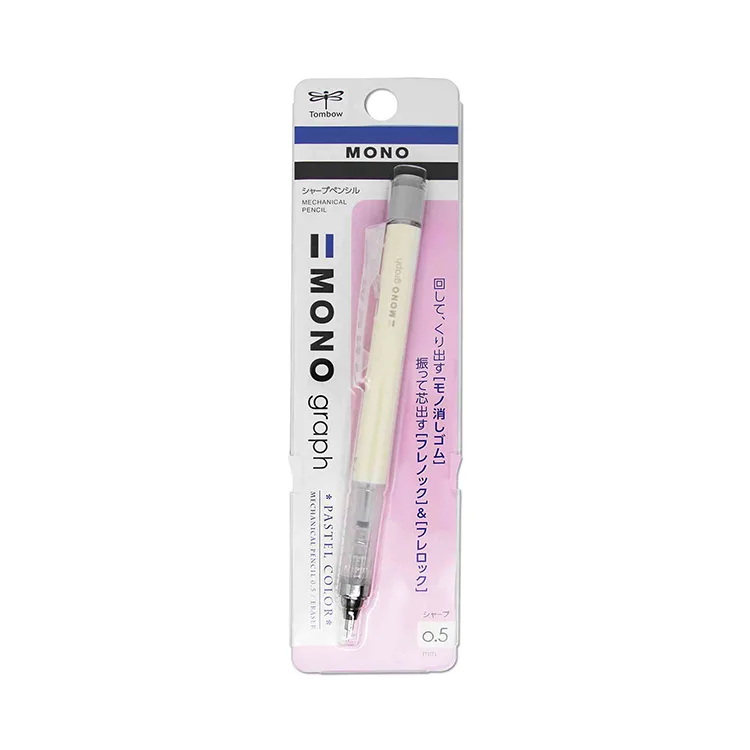 TOMBOW MONO GRAPH MEKANİK KURŞUN KALEM 0.5MM PASTEL KREM SARI DPA-136B