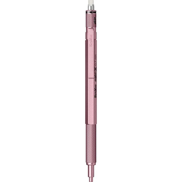 SCRIKSS MATRI-X VERSATİL KALEM 0.7 ŞEFFAF AMBALAJ METALİK AÇIK PEMBE