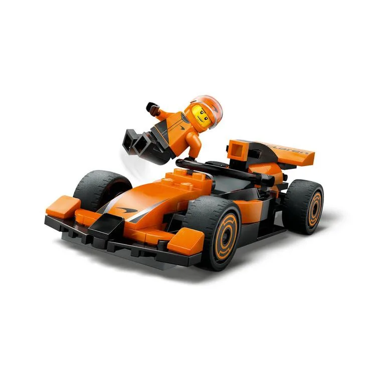 LEGO CITY 60442 F1 DRIVER WITH MCLAREN RACE CAR 86 PARÇA 6+