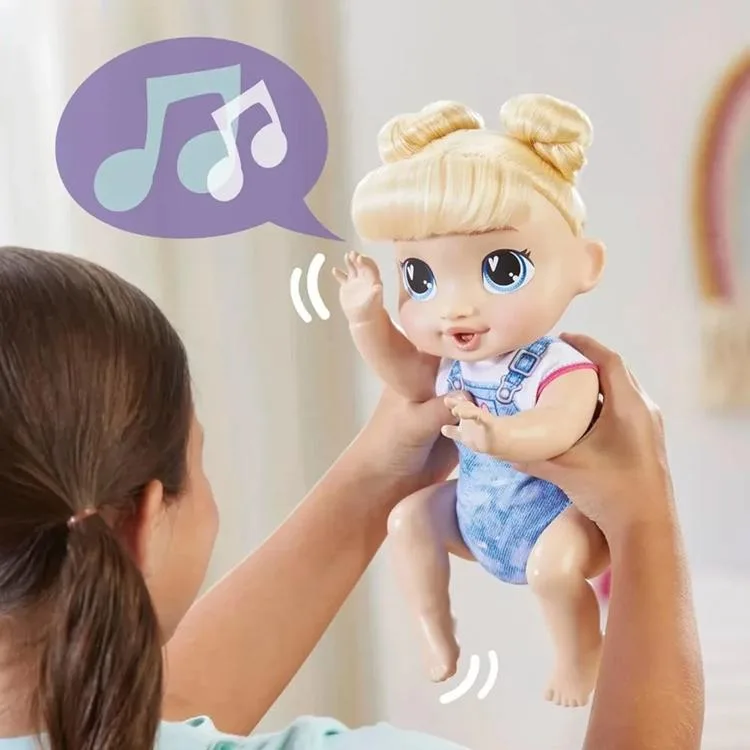 HASBRO F9709 BABY ALIVE EMEKLEYEN SARIŞIN BEBEĞİM