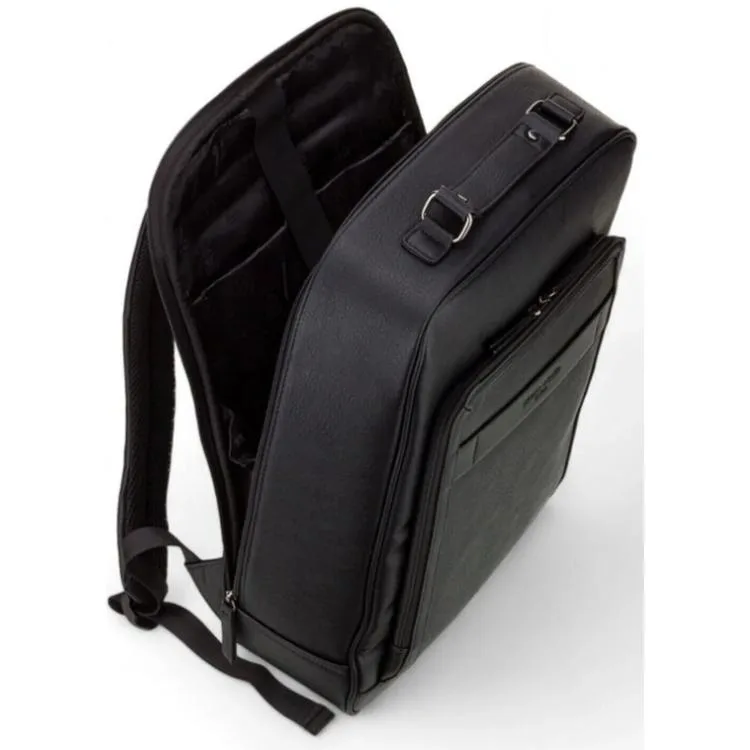 PIERRE CARDIN 01PC00110-S LAPTOP BÖLMELİ SUNİ DERİ SIRT ÇANTASI SİYAH