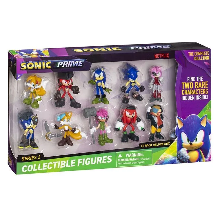 NECOTOYS SON2280 SONIC PRIME 2 NADİR KARAKTERLİ 12'Lİ AKSİYON FİGÜR SETİ 3+