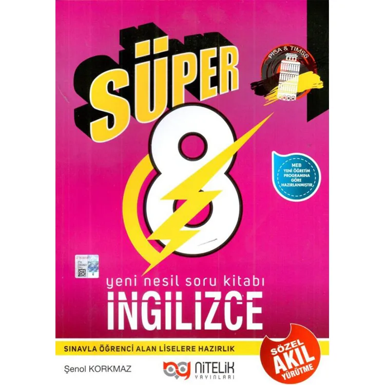 NİTELİK 8. SINIF YENİ NESİL SÜPER İNGİLİZCE SORU KİTABI