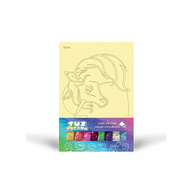 ARTİKEL TUZ BOYAMA SETİ POŞETLİ UNİCORN KB-064
