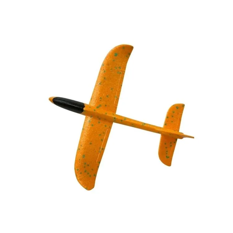 BAŞEL 2192 FOAM AIRPLANE - EVA SİYAH BAŞLIKLI (IŞIKSIZ) YAPIM SETİ 37cm 3+ - TEKLİ