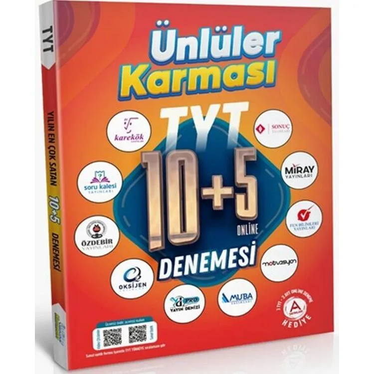 ÜNLÜLER KARMASI TYT 10+5 DENEME