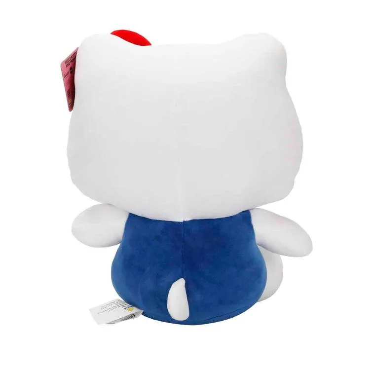 SUNMAN HKPT2 HELLO KITTY S4 MAVİ TULUMLU PELUŞ 35 CM