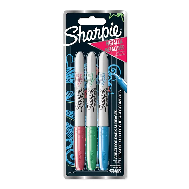 SHARPİE METALİK PERMANENT MARKÖR BLİSTERLİ 3 RENK 2067103
