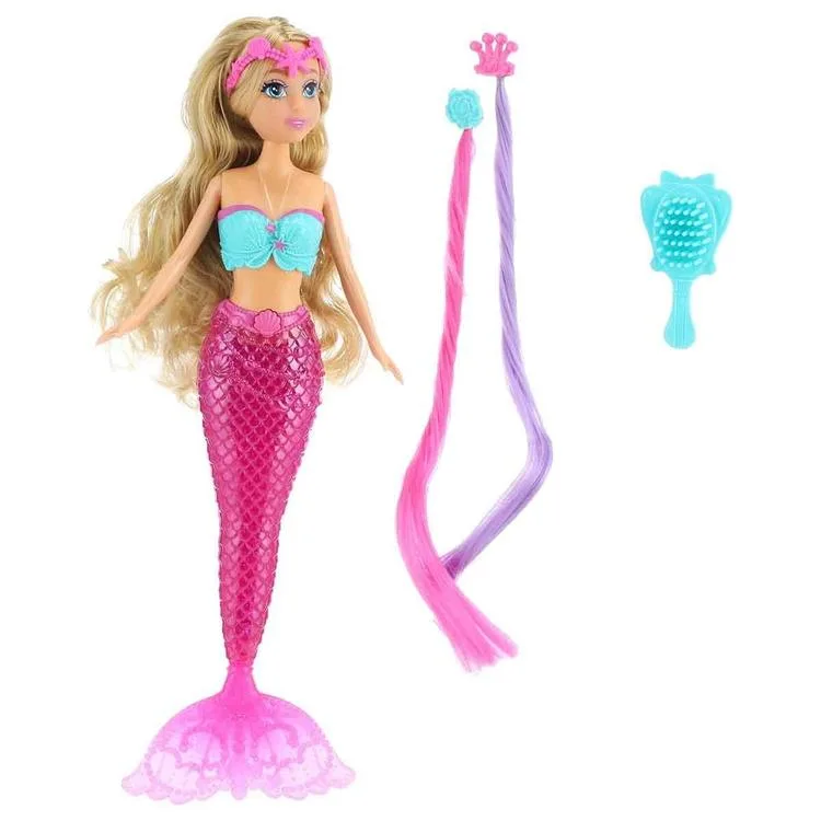 SUNMAN 81004 DREAMEEZ IŞIKLI DENİZ KIZI BEBEK 34 CM 3+