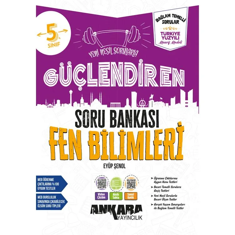 ANKARA 5.SINIF GÜÇLENDİREN FEN BİLİMLERİ SORU BANKASI