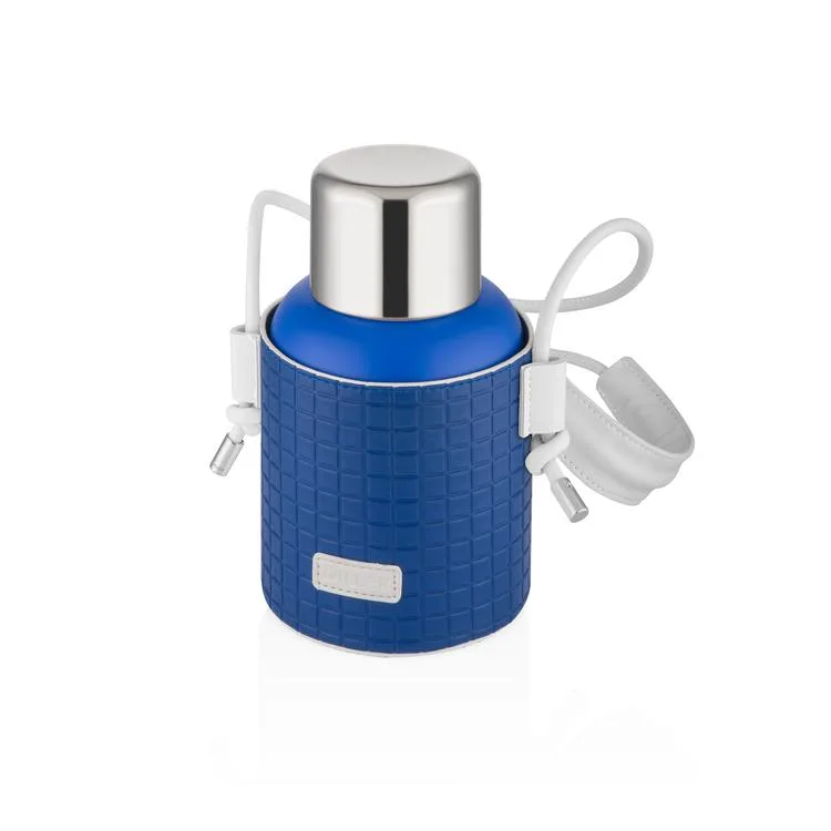VAGONLİFE DILLER PİPETLİ KILIFLI TAŞIMA ASKILI ÇELİK MATARA 9058 650 ML