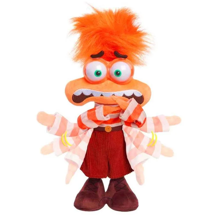 GIOCHI NDN03000 INSIDE OUT 2 PELUŞ SESLİ HAREKETLİ ANXIETY ENDİŞE 3+