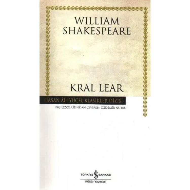 KRAL LEAR - HASAN ALİ YÜCEL KLASİKLERİ