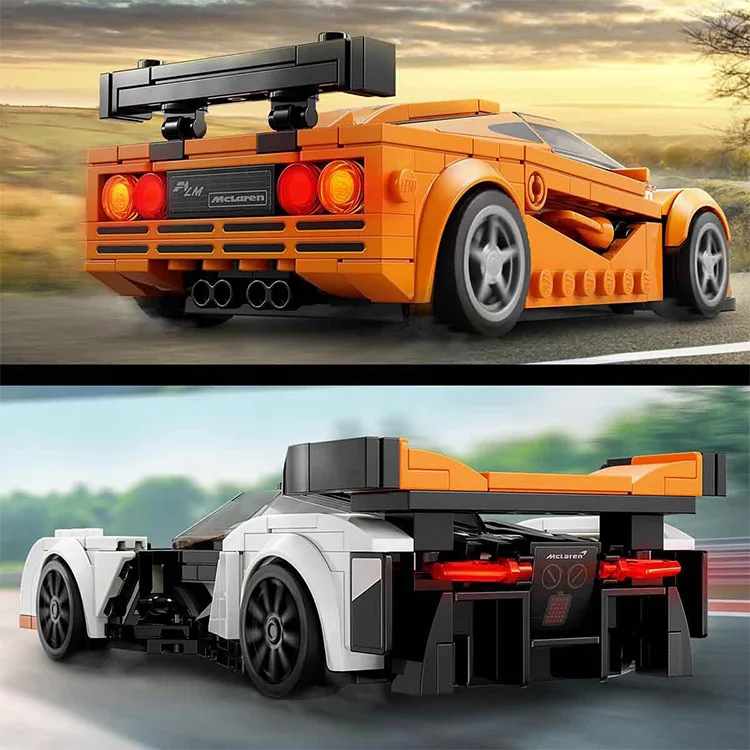 LEGO 76918 SPEED CHAMPIONS MCLAREN SOLUS GT & MCLAREN F1 LM 581 PARÇA 9+