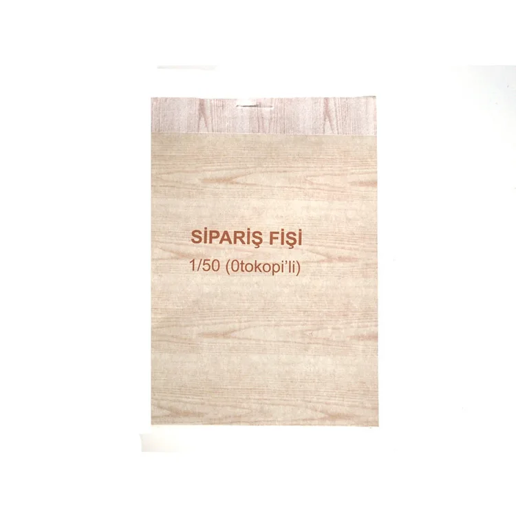 DİLMAN SİPARİŞ FİŞİ 1/50 OTOKOPİLİ