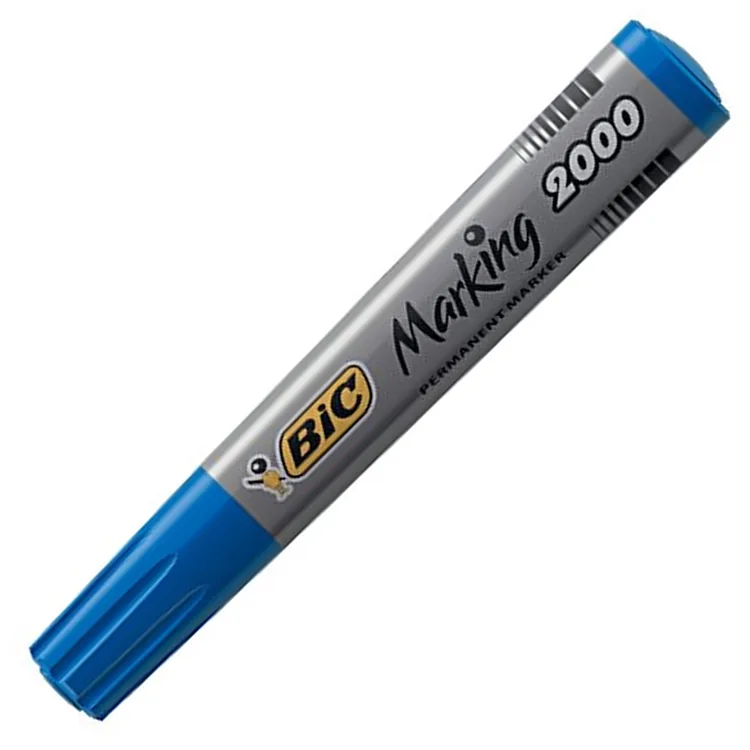 BİC YUVARLAK UÇ MARKER MAVİ 2000