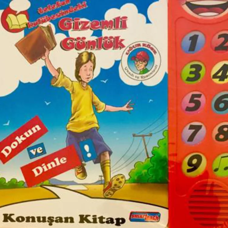 KONUŞAN KİTAP: TELEFON KÜBESİNDEKİ GİZEMLİ GÜNLÜK (DOKUN VE DİNLE!)